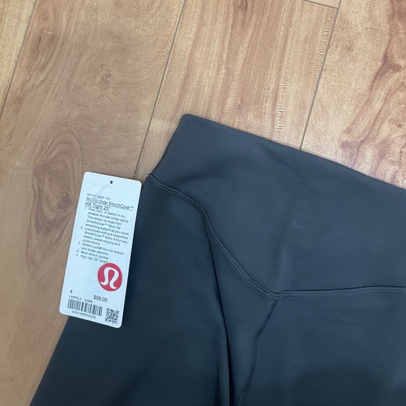 Lululemon Women Wunder Under SmoothCover HR Tight 25" New With Tag Size 4 Grey - Picture 6 of 6